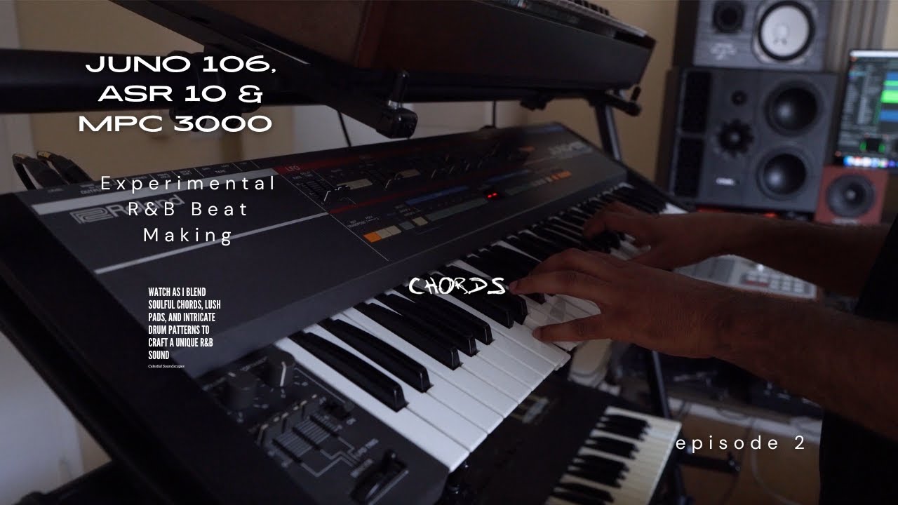 Experimental R&B Beatmaking with MPC 3000, ASR-10 & JUNO 106: Classic Gear Meets Modern Sound Design