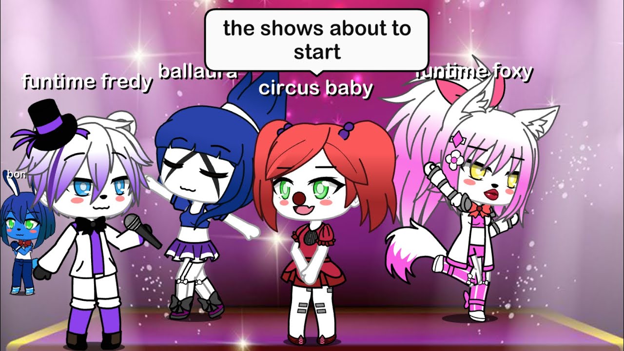 Fnaf SL II Wicked sister ( circus babys rap son ) II glmv II tweening