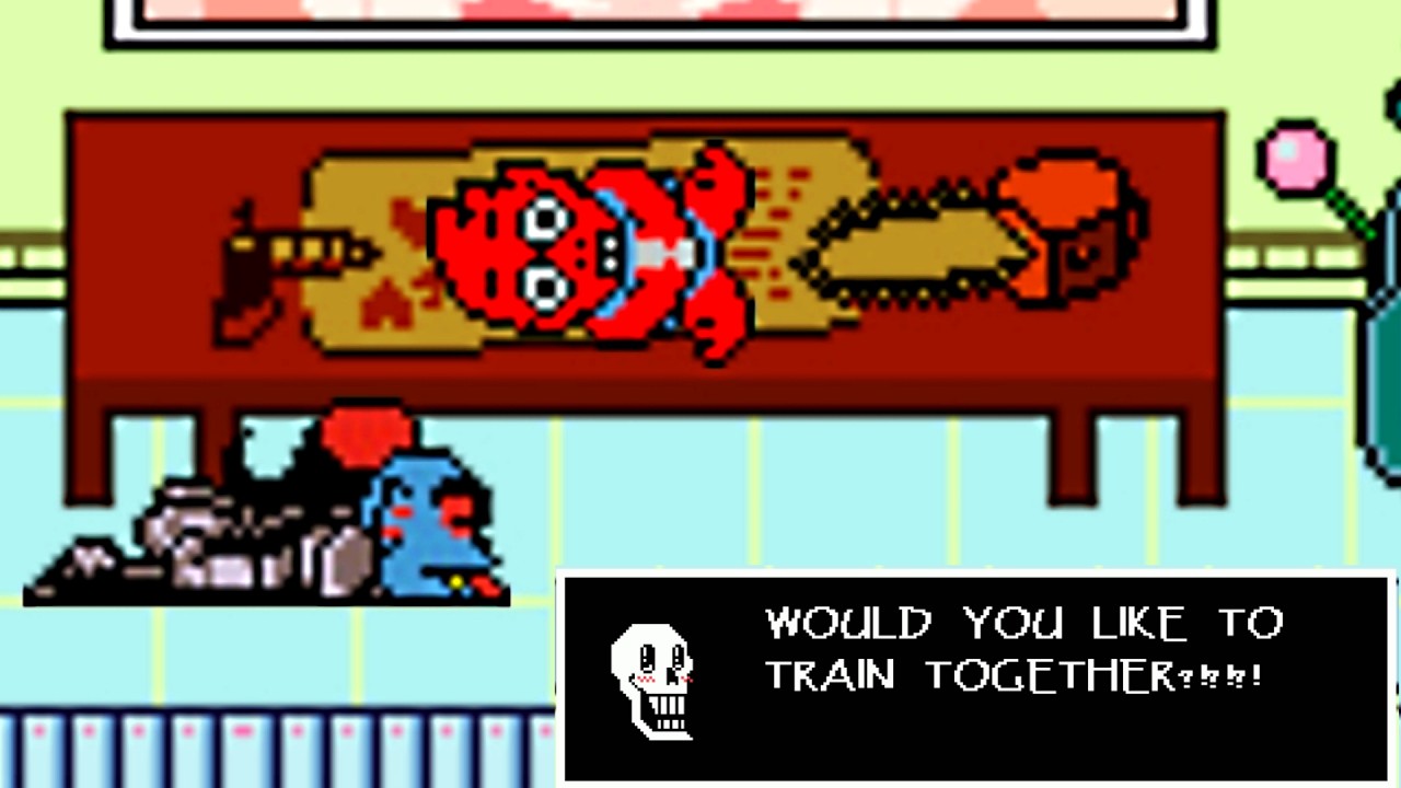 PAPYRUS RUINS Undynes Dreams #undertale #papyrus #undyne #undertalememe