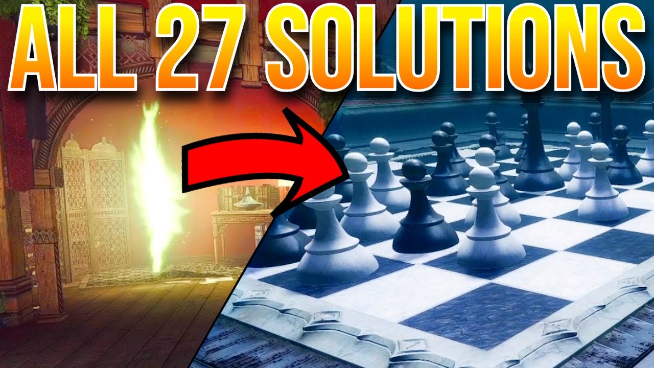 How To Solve All 27 Chess Puzzles, New Community Event | Destiny 2