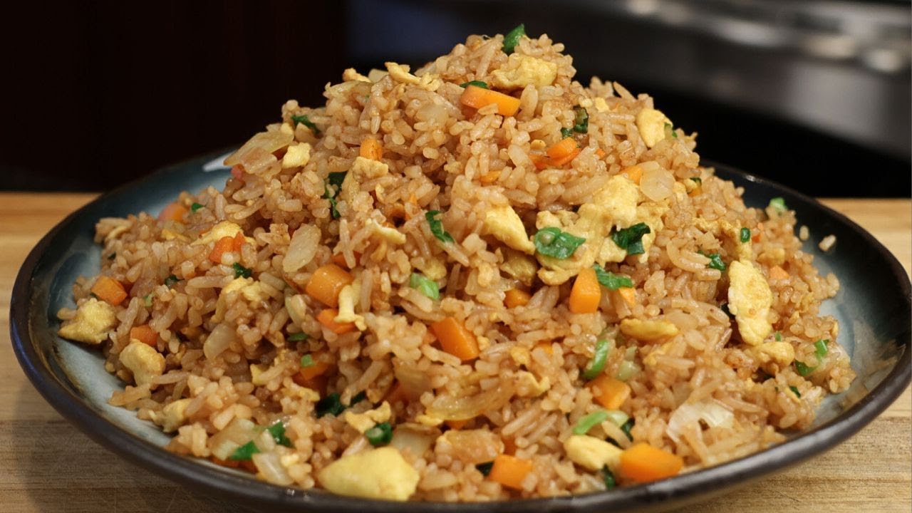 Quick Egg Fried Rice Recipe | Your favorite takeout made at home