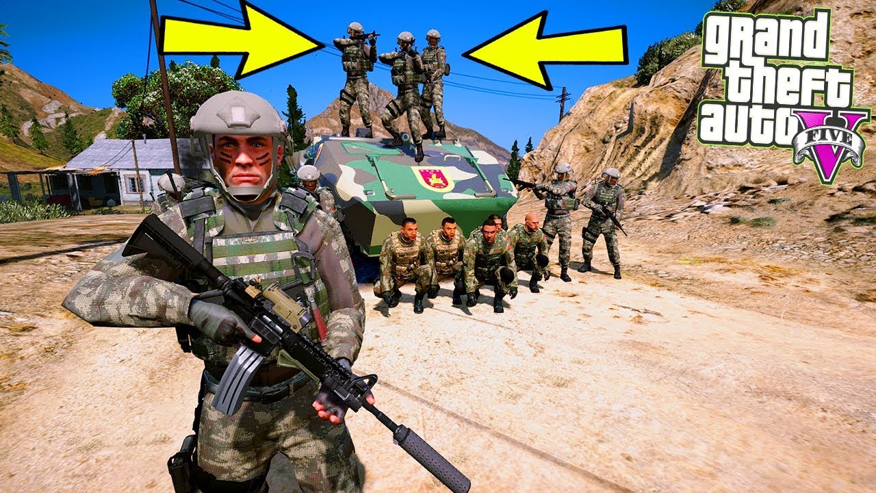 MEHMETÇİKLERİ SAĞ SALİM KURTARDIK! - GTA 5 ÖZEL HAREKAT MODU