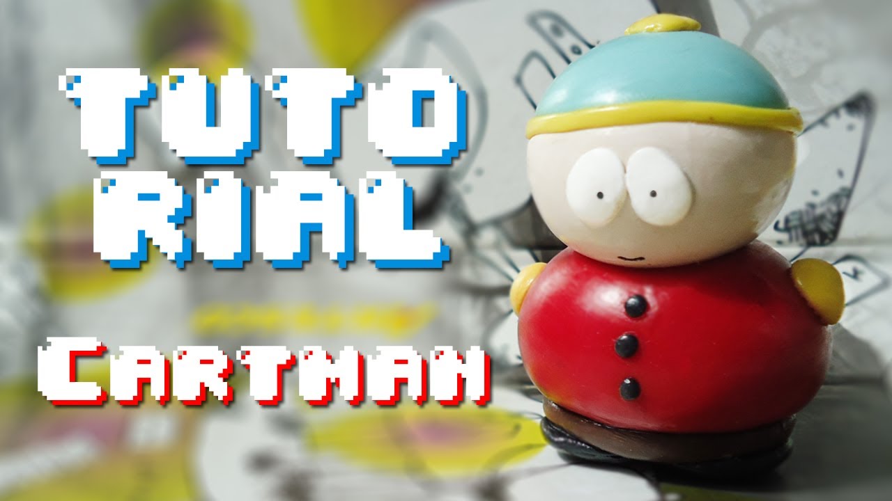 CARTMAN South Park Polymer Clay Tutorial // Porcelana Fría