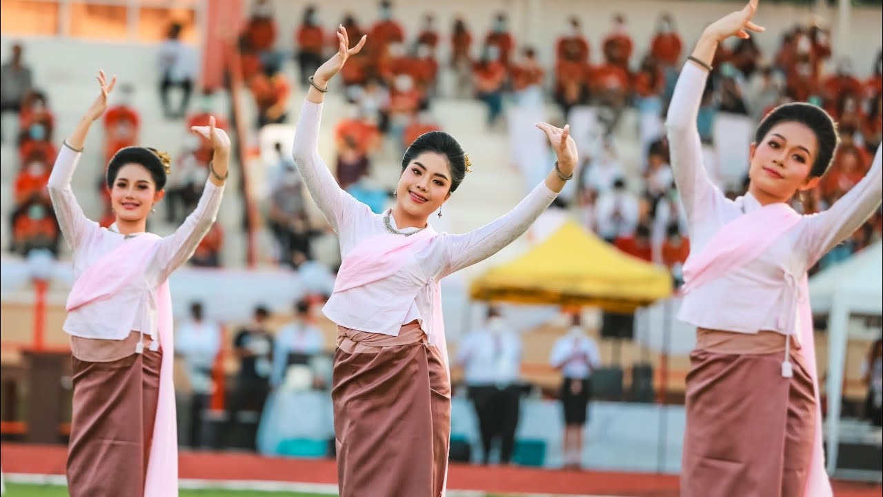 ร่มผกากาล วงโปงลางสินไซ มหาวิทยาลัยขอนแก่น งานประดับช่อกาลพฤกษ์ชื่อที่57 58 59 บายศรีต้อนรับนักศึกษา
