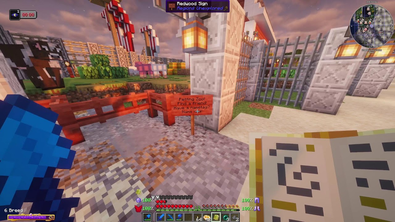 MODDED MINECRAFT 🦒🏗️ CREATING THE ULTIMATE ZOO ⚙️🔥