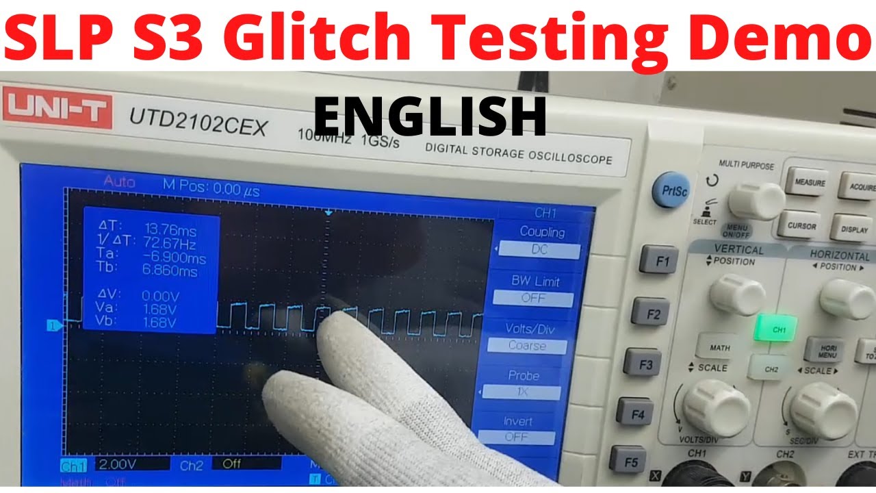 SLP S3 Supply showing PWM Glitch Demo English|Online Chiplevel Laptop Repair Video Course in English
