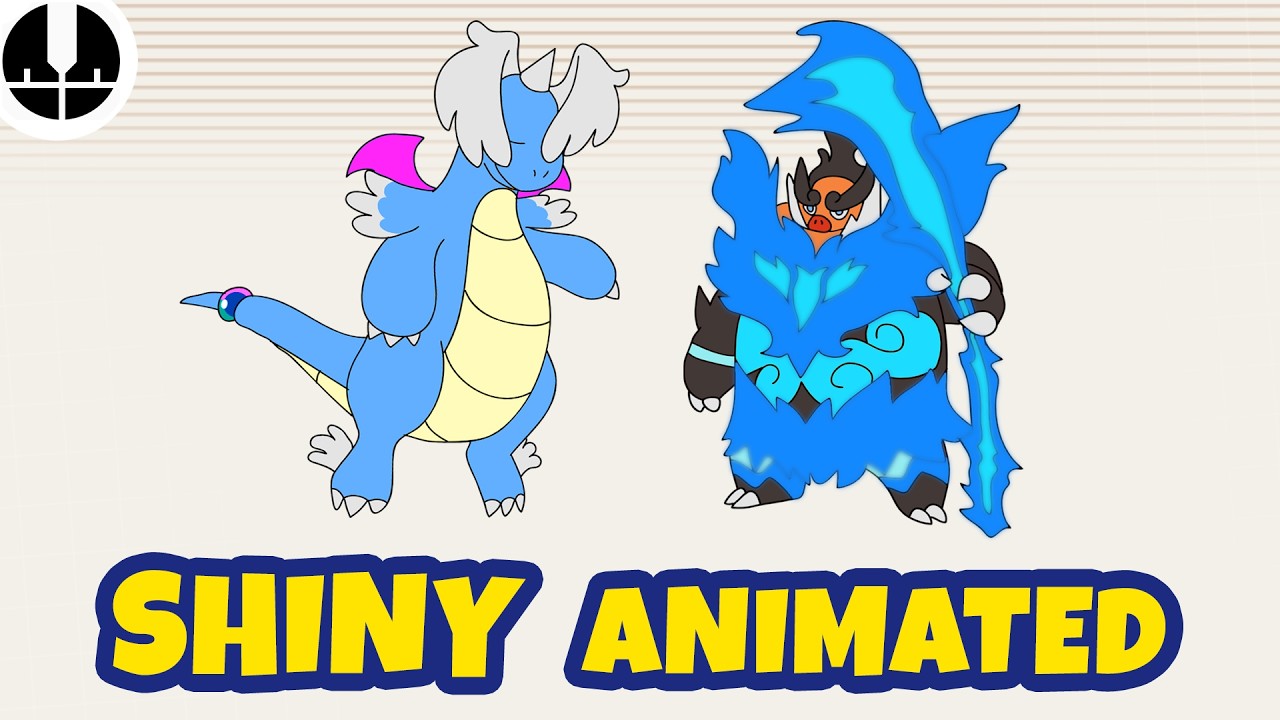 🌟 Pok&eacute;mon Legends Z-A SHINY Mega Evolutions ANIMATED