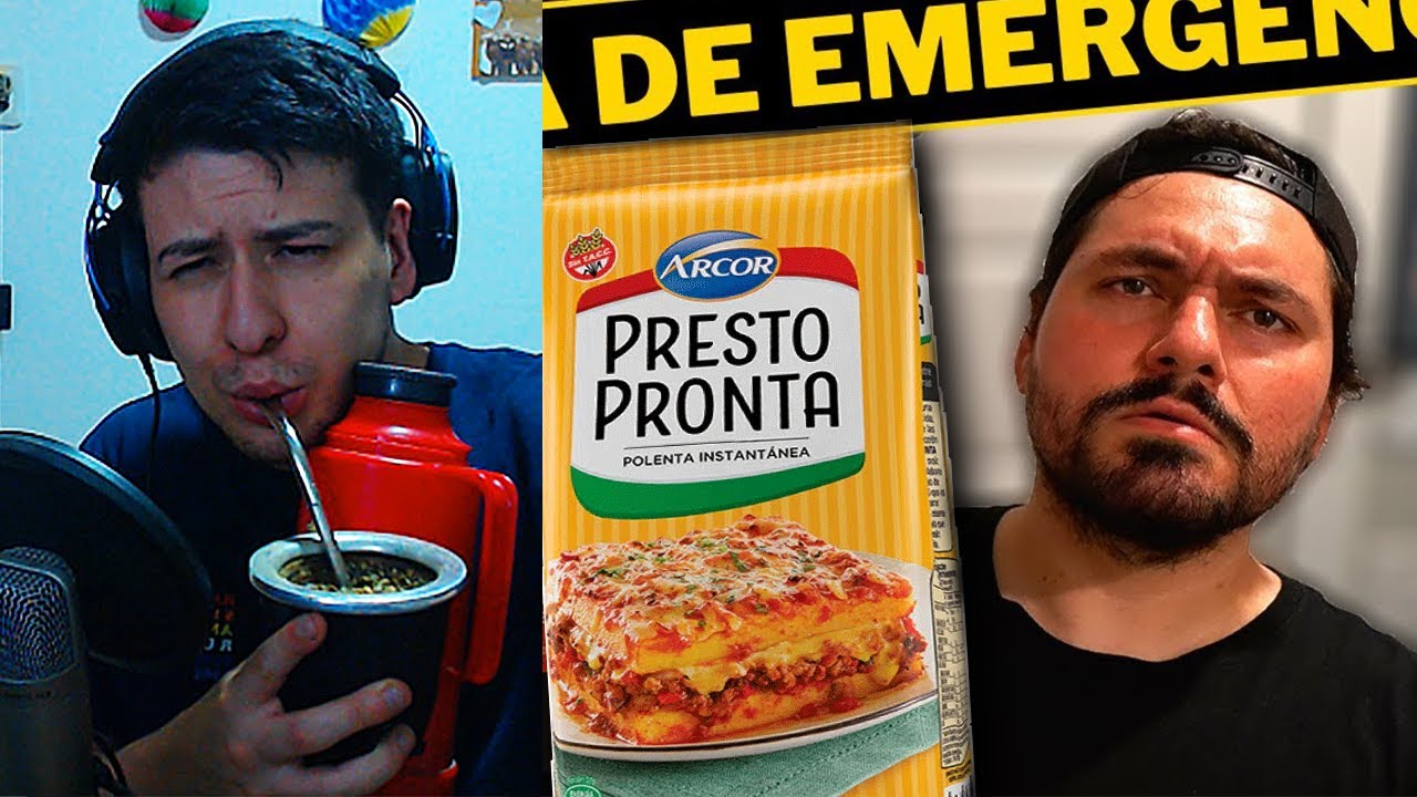 OSCAR HUMILDE HACE POLENTA - Reacci&oacute;n