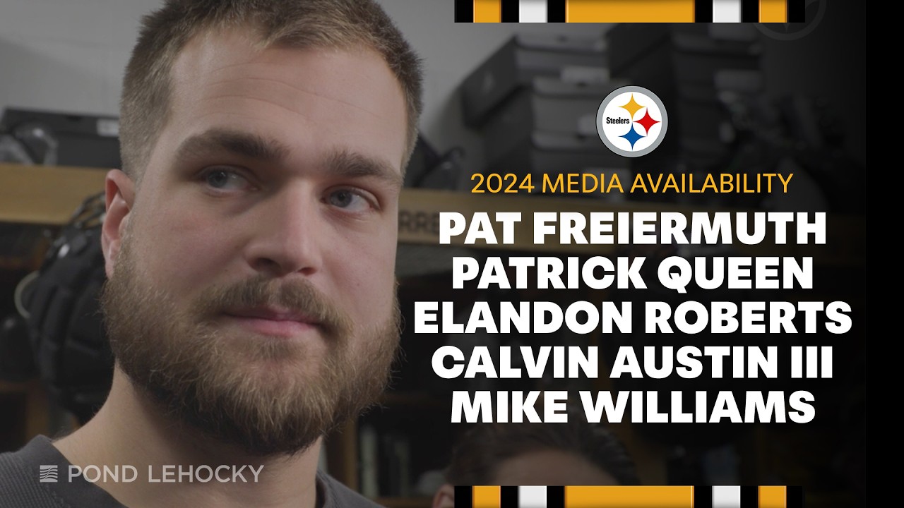 Freiermuth, Queen, Roberts, Austin III, Williams Media Availability (Dec. 11) | Pittsburgh Steelers