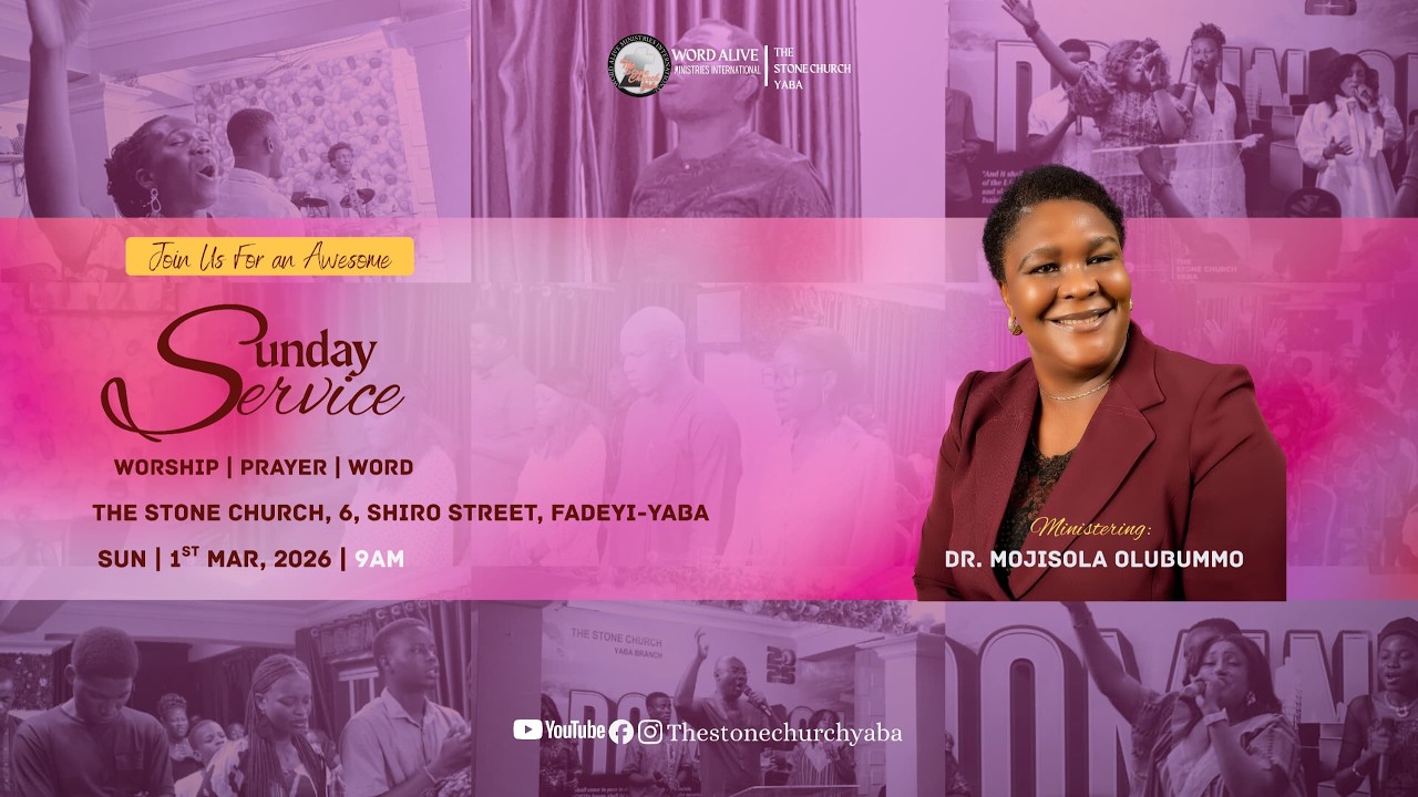 SUNDAY SERVICE | THE MAKING OF A DISCIPLE | DR. MOJISOLA OLUBUMMO | MAR 01, 2026