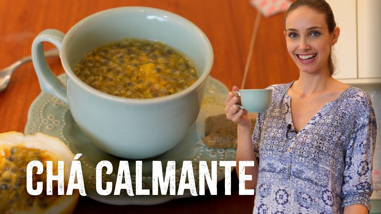 CHÁ CALMANTE para dormir bem!
