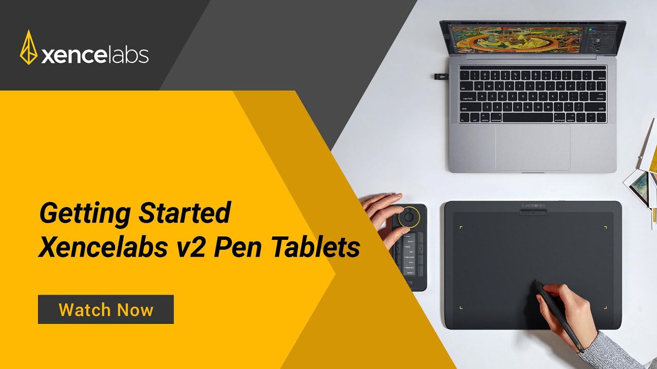 Xencelabs v2 Pen Tablet Overview Training​