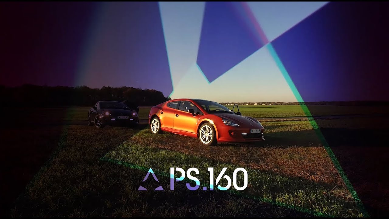 The first images of the PS160 on European roads
