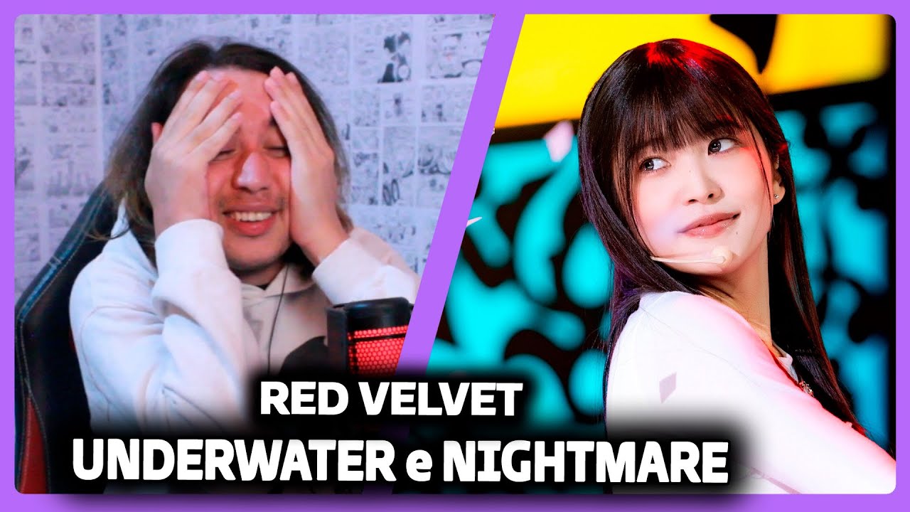 RED VELVET | Underwater | Nightmare | REACT DO MORENO