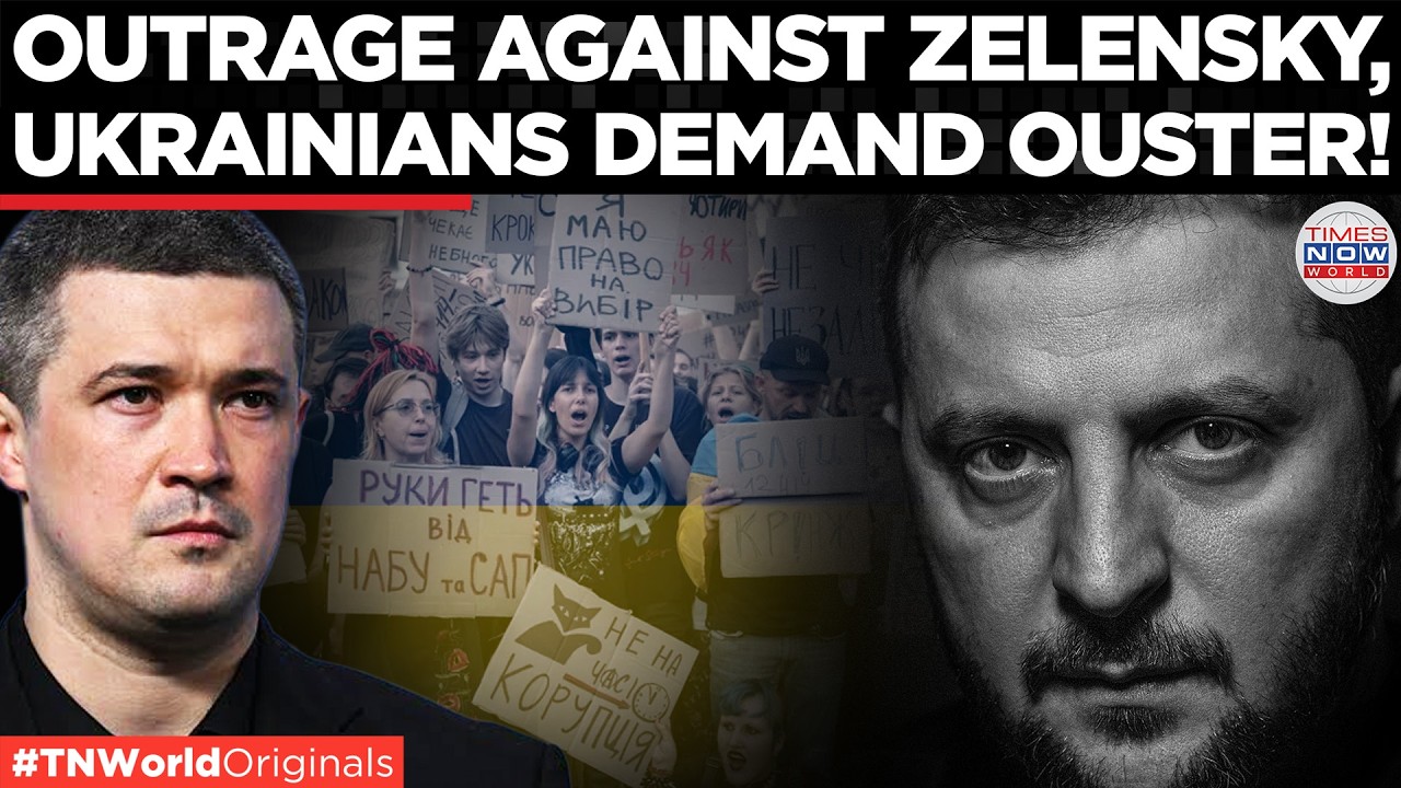 'REMOVE SYRSKYI!' Ukraine Army Veterans Lead Explosive Anti-Zelensky Protest In Kyiv!