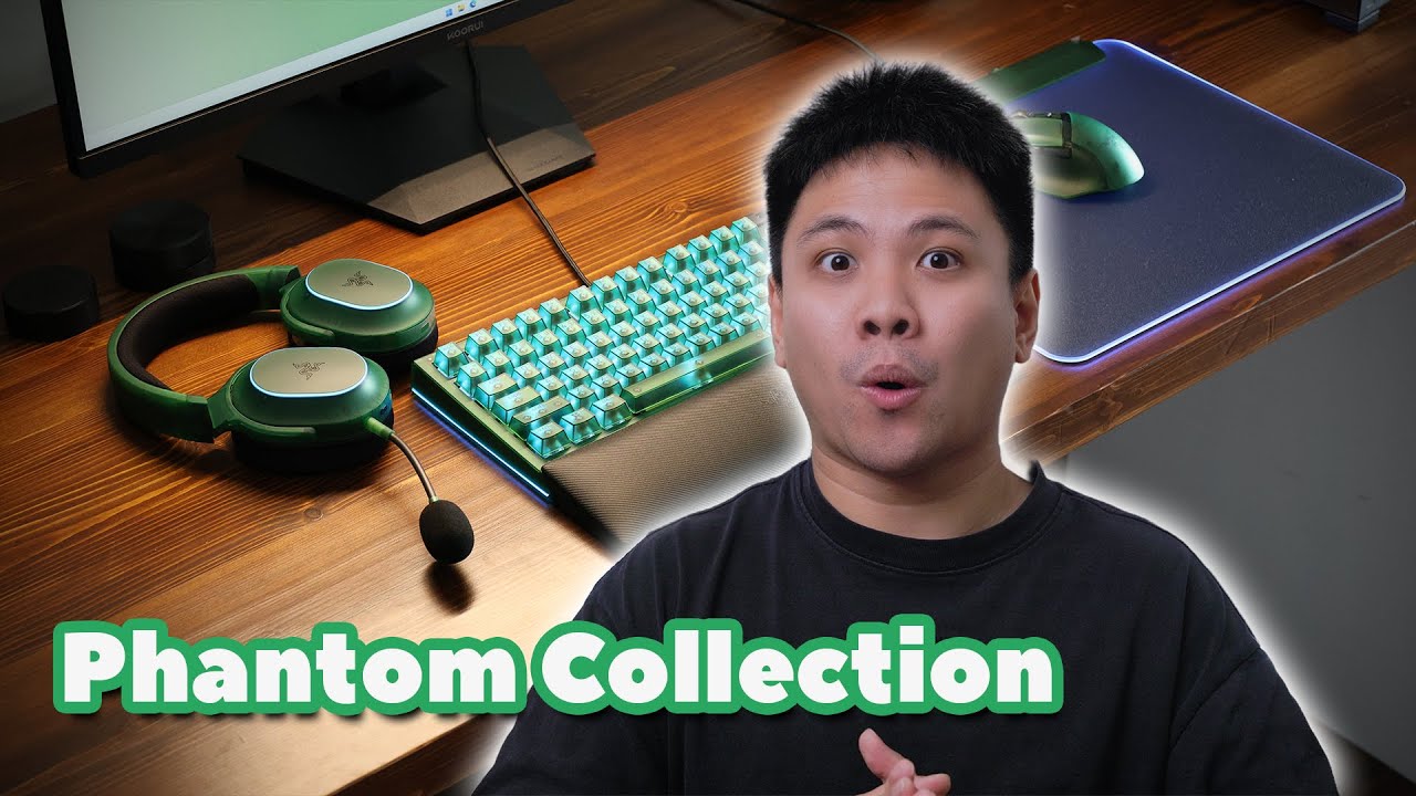 Razer tặng m&igrave;nh nguy&ecirc;n bộ gear GẦN 20 TRIỆU!! Razer Phantom Collection