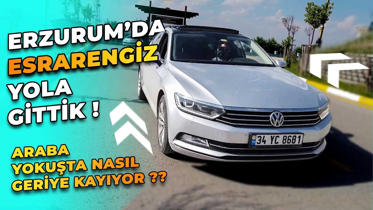 Erzurum'da Araçların Kendiliğinden Hareket Ettiği Gizemli Yolu Ziyarete Gittik - Erzurum Vlog