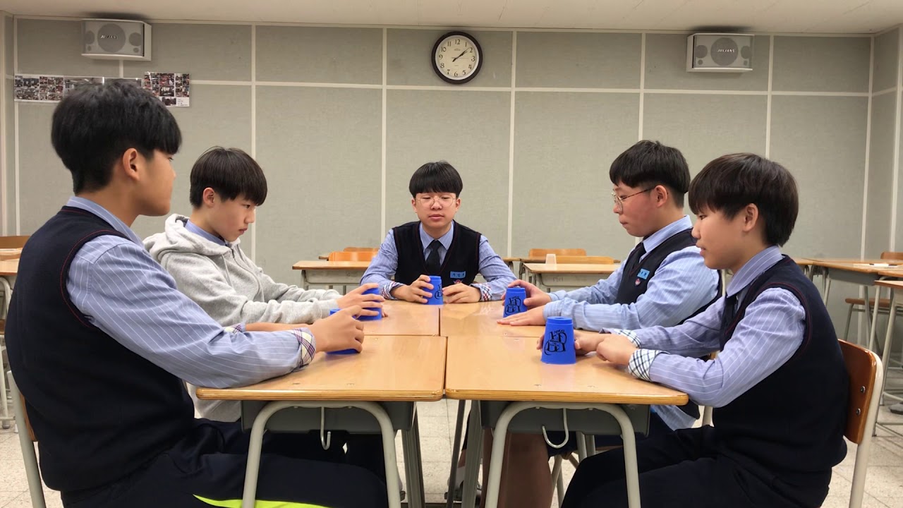 신한중학교 컵타 handclap