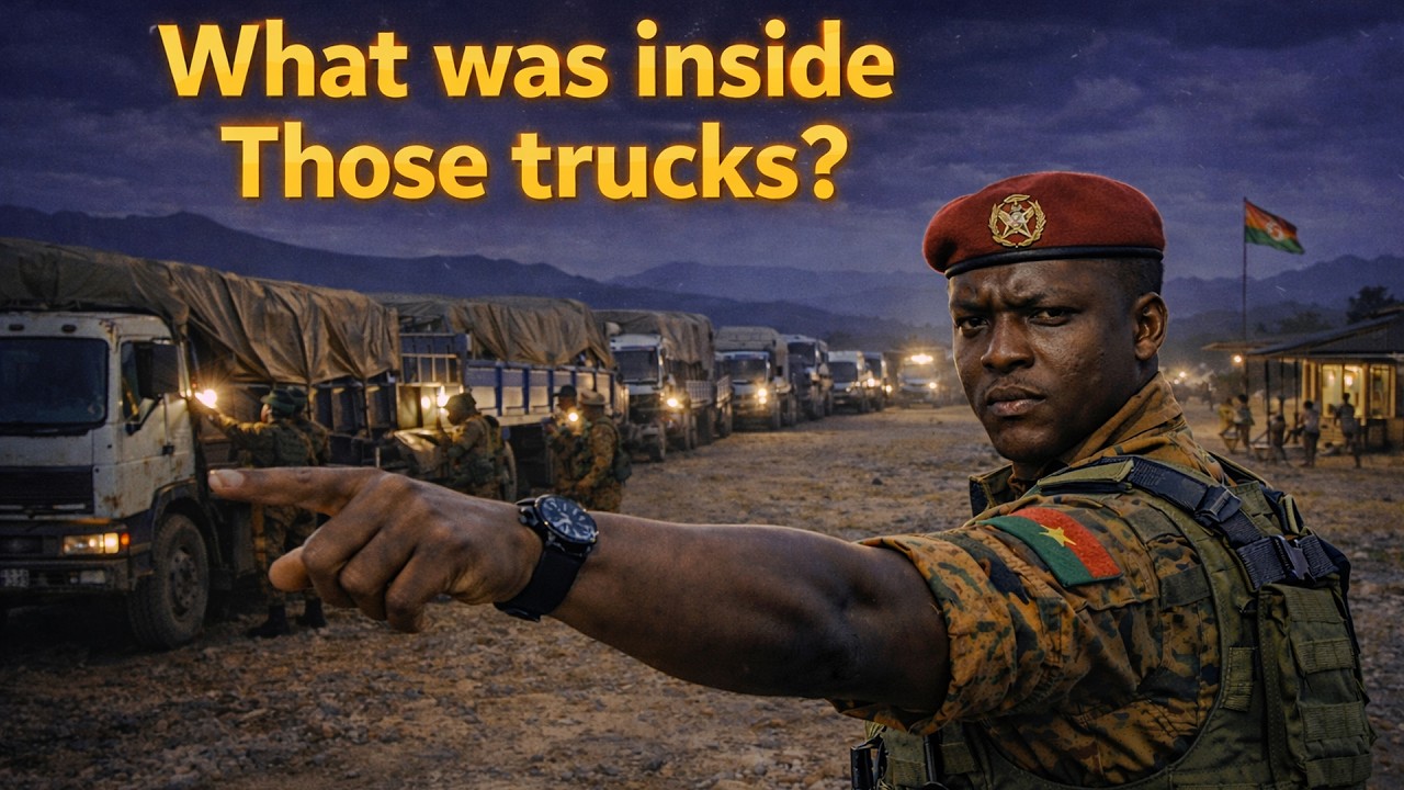 57 Trucks Were Stopped At The Border – What Were They Really Carrying? Ibrahim Traoré Speech.
