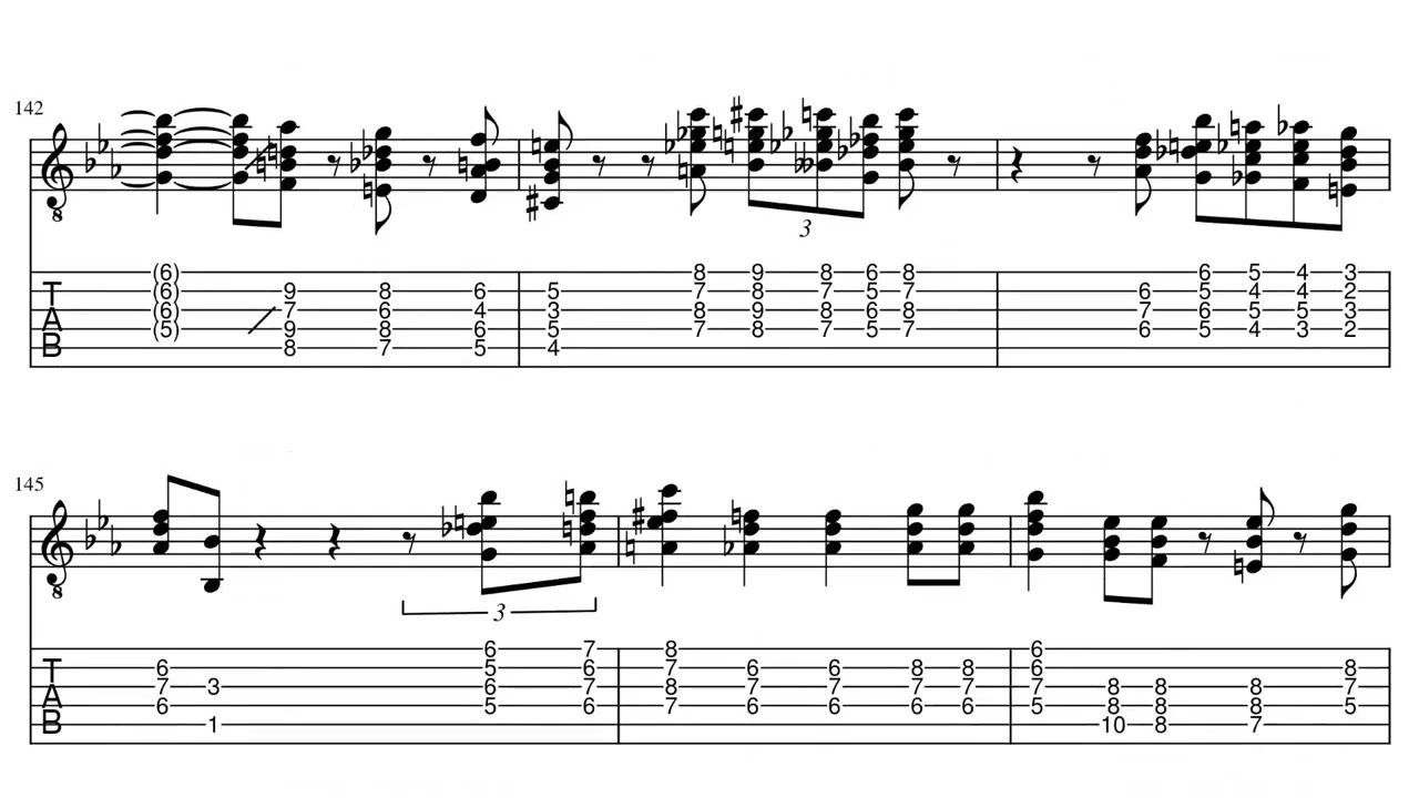 Gone With the Wind - Wes Montgomery Transcription