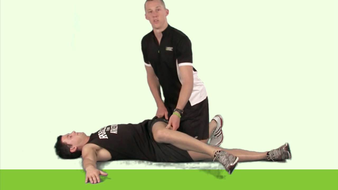 Supine Spinal Rotation PNF - lower back (Hold-Relax)