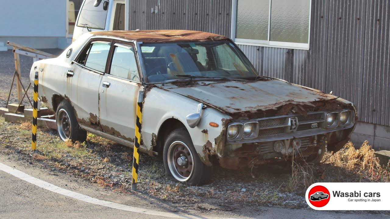 Abandoned: 1975 Nissan Skyline 2000 GTX Sedan (GC111)