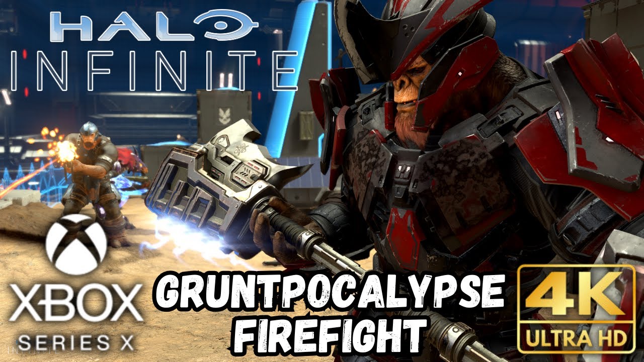 Halo Infinite Firefight Gameplay | Xbox Series X |S Games | No Commentary Gaming