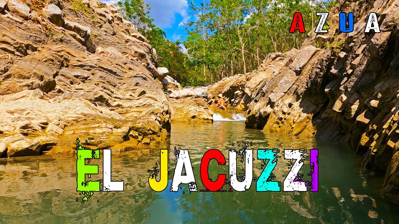 Descubre AZUA | Jacuzzi natural la pailita | Río carrisal | viaje en moto. 🇩🇴