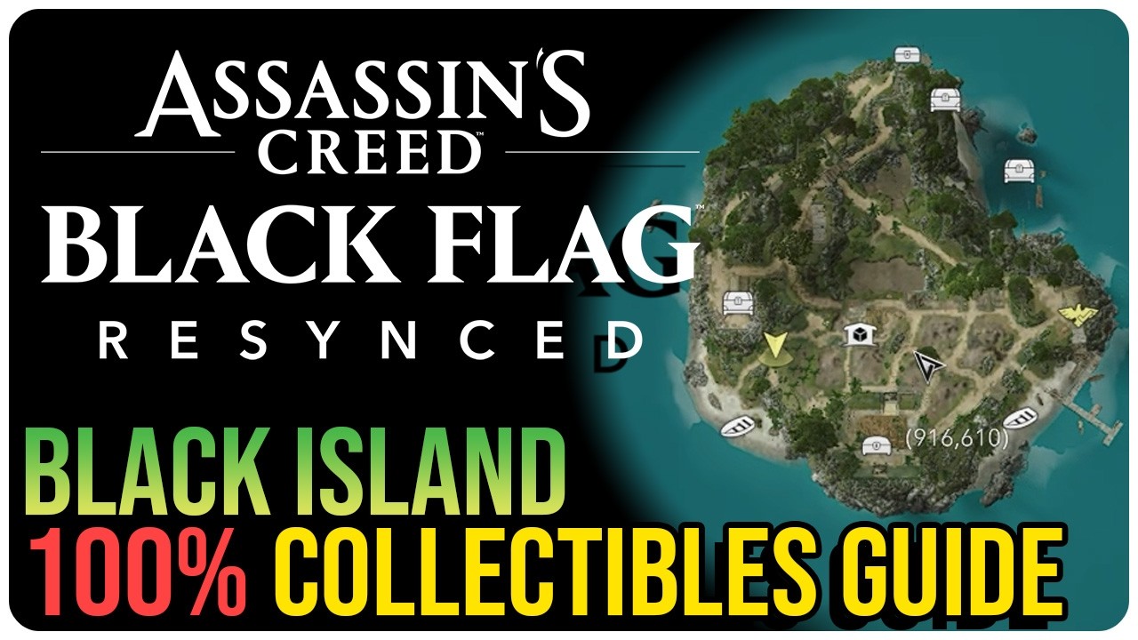 Black Island &ndash; All Collectible Locations &ndash; Assassin&rsquo;s Creed Black Flag Resynced