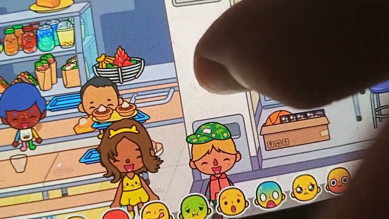 ٱليوم مشينا قضينا في Supermarché في لعبة توكا بوكا ٱلحلقة 1 Toca boca