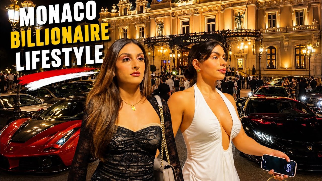 MONACO BILLIONAIRE LIFESTYLE 🇲🇨 | Luxury Ladies & Insane Supercars