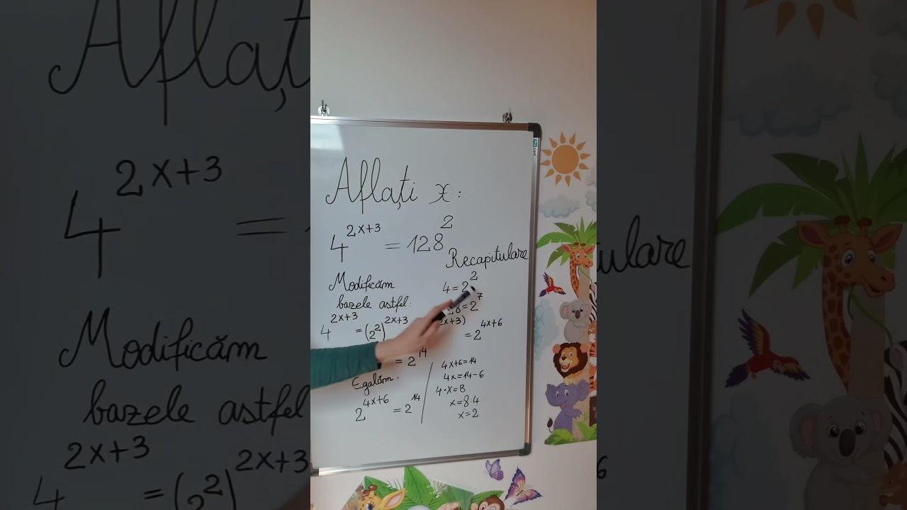 exercitii recapitulative , clasa a 5 a , puteri . #maths #homeschoolmath #mathematics #arithmetic