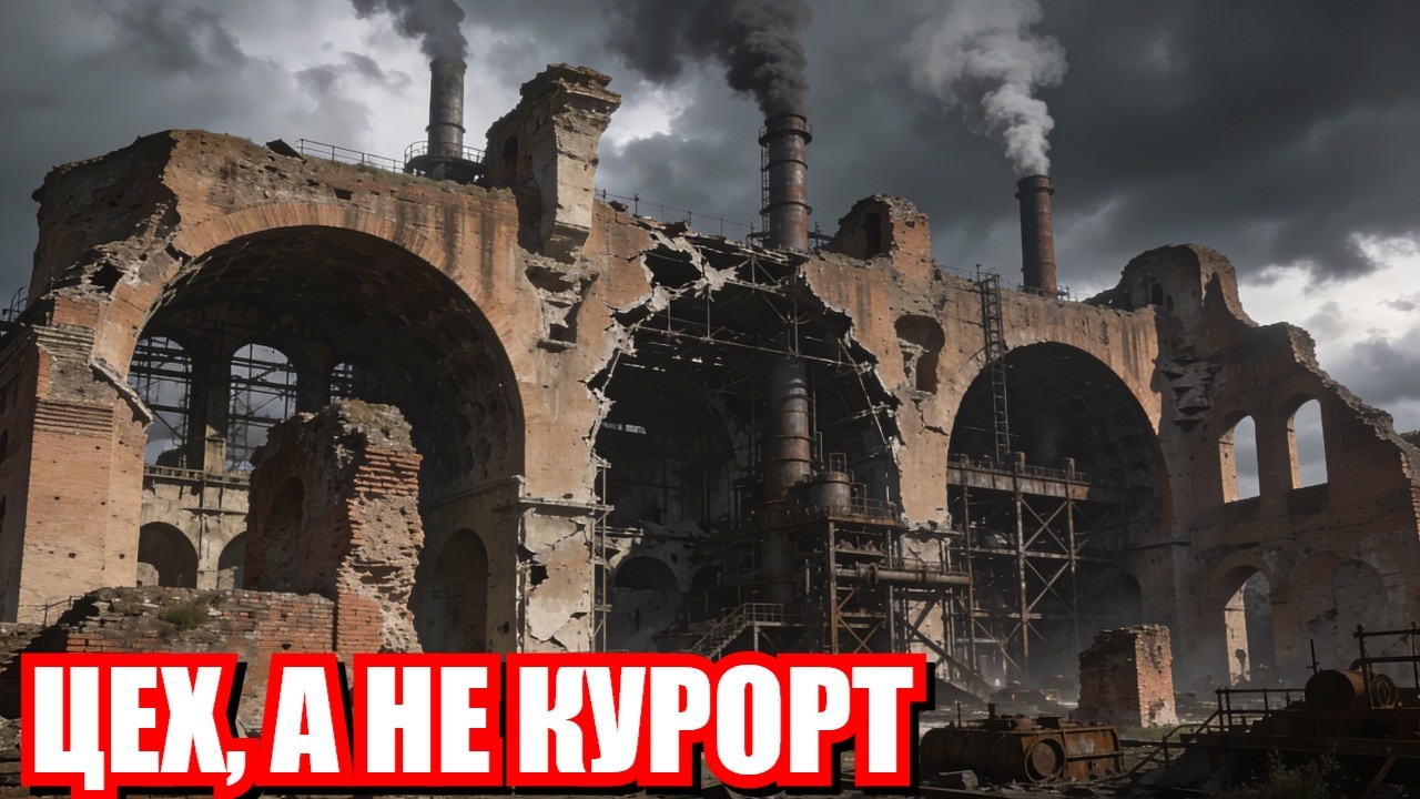 Термы Каракаллы (Рим): Рабы не топили печи. Это был химический завод