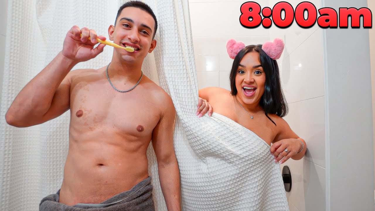 Our Morning Routine As A Couple! *Valentines*