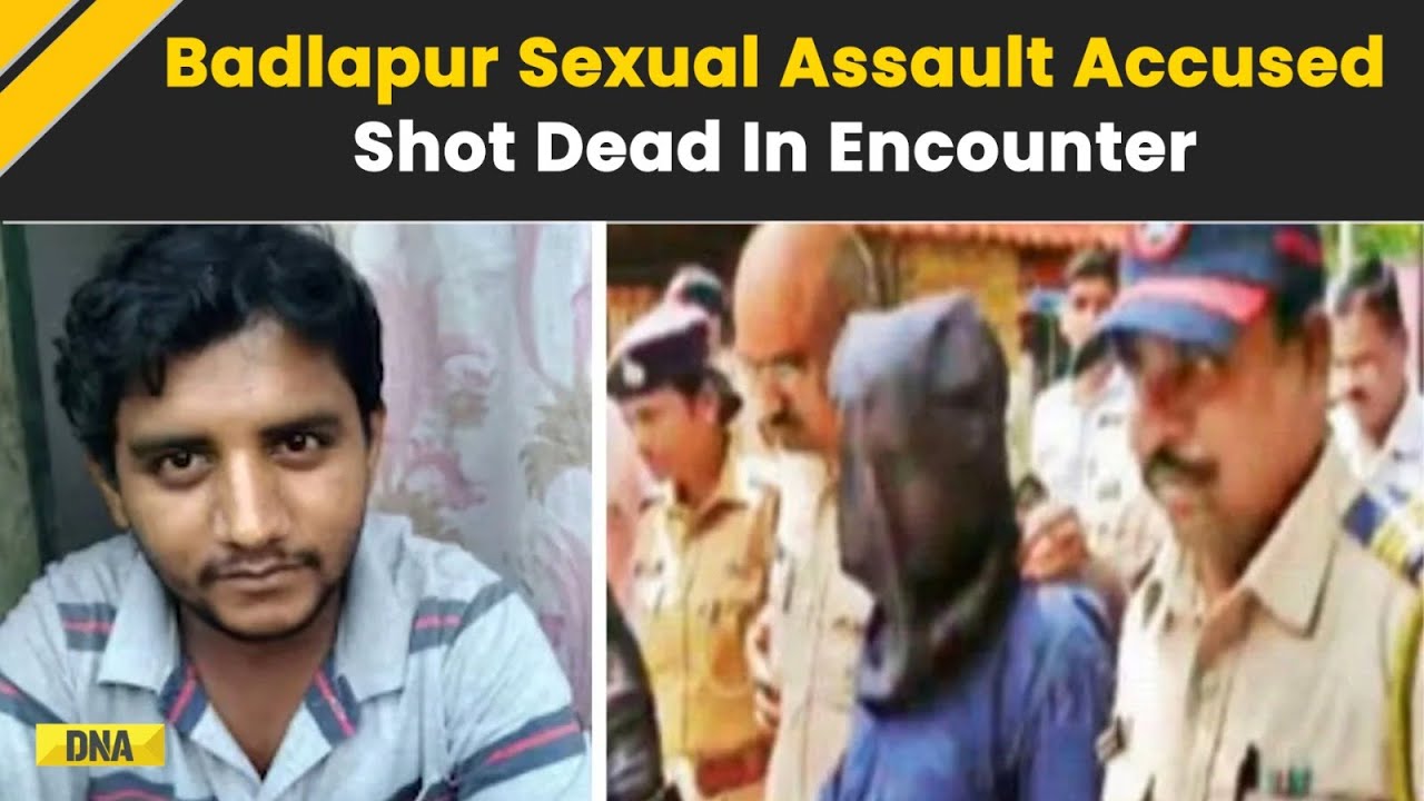 Badlapur School Sexual Assault Case: Accused Shot Dead In Police Custody After Firing At Cops