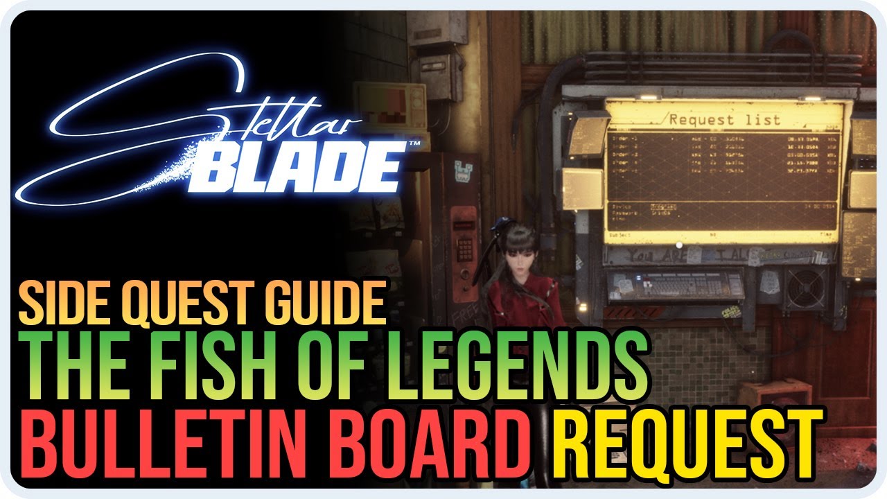The Fish of Legends Stellar Blade