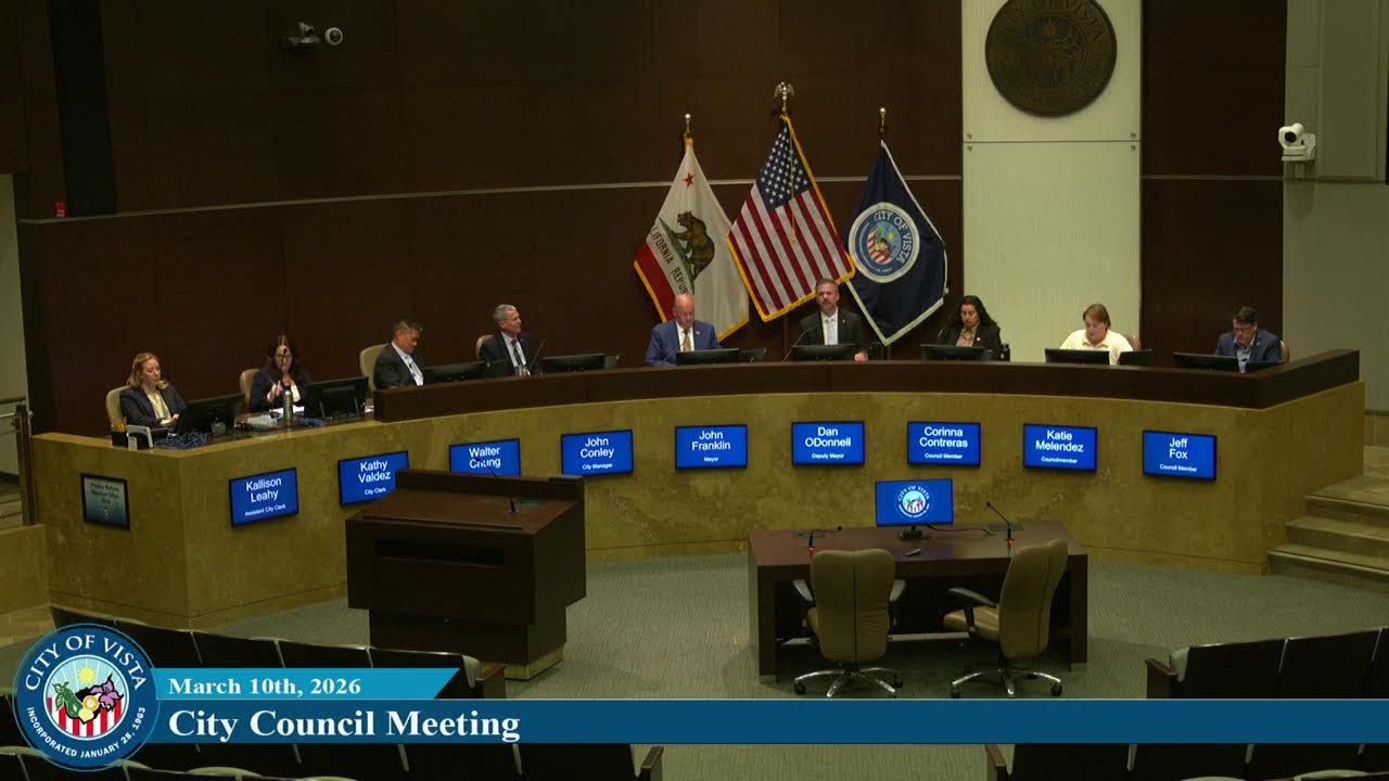 City Council Meeting, Mar 10th, 2026