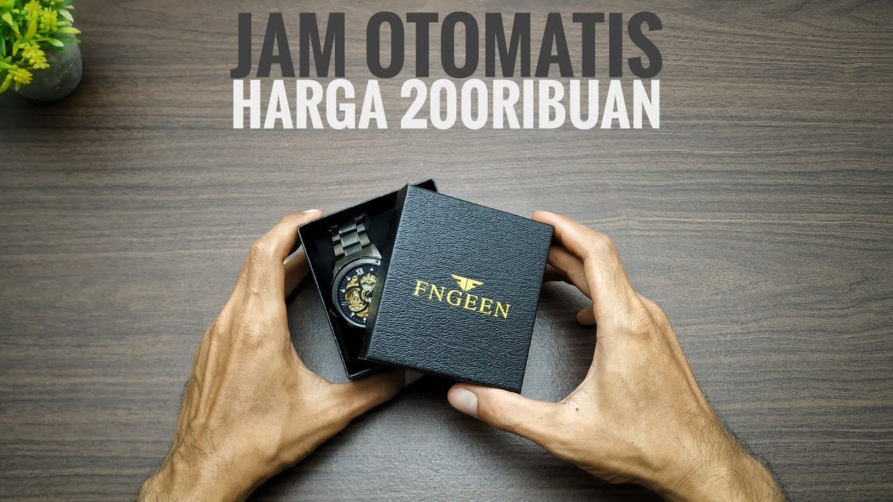 Sebagus apa sih❓FNGEEN 6018 Jam Otomatis Murah Berkualitas Harga 200ribuan (Review & Setting)