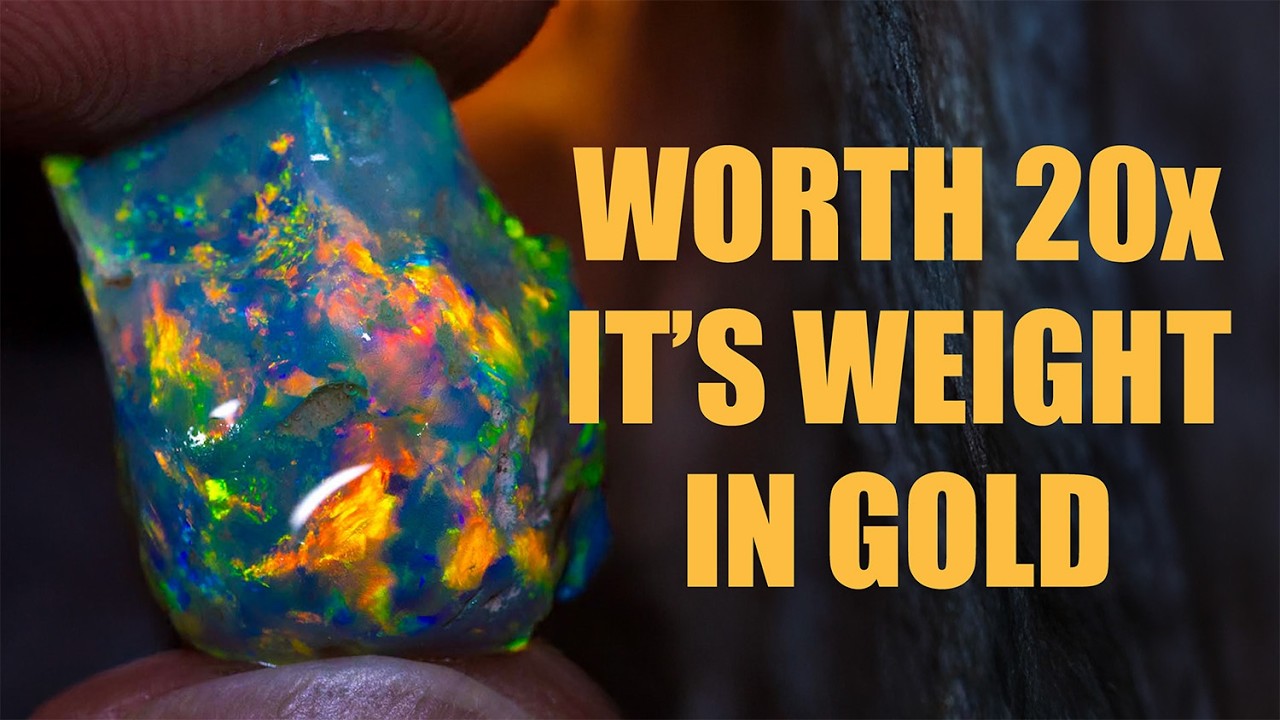 $2000 Uncut Gem Rough Opal - Straight From a New Mine!