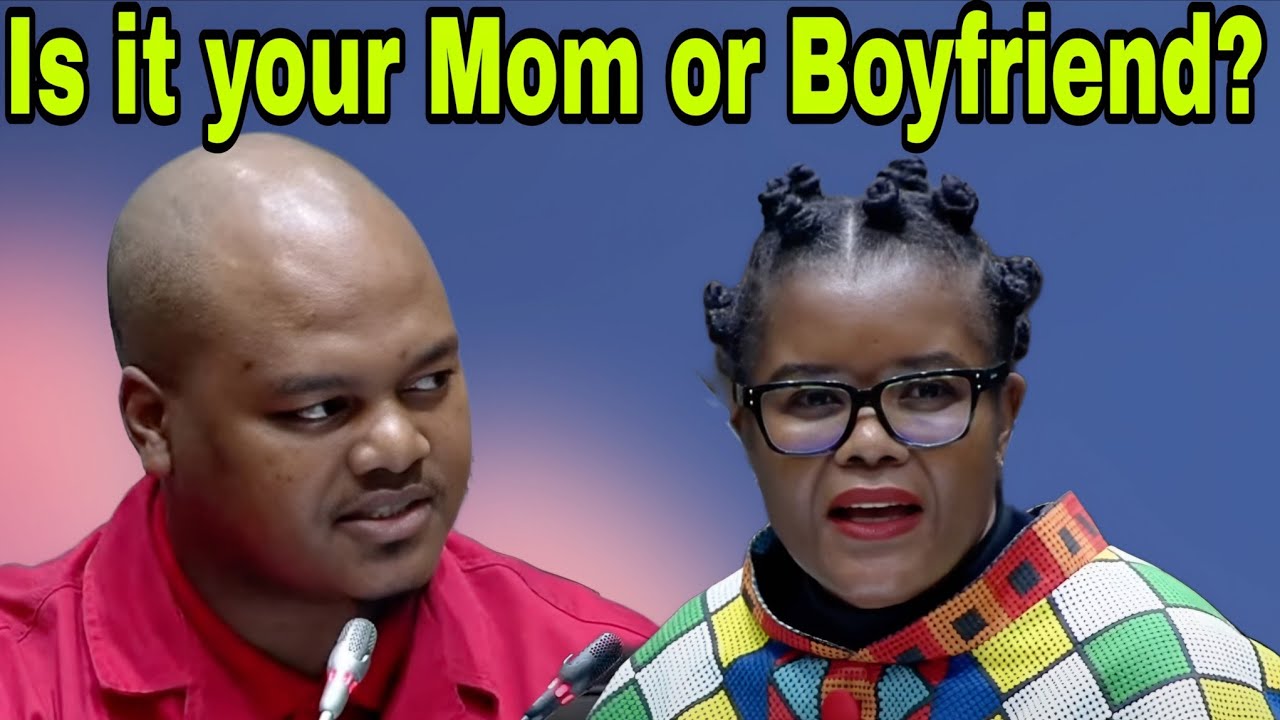 EFF Sihle Lonzi Heated Clash with Minister Nkabane about her advisor for hiring.
