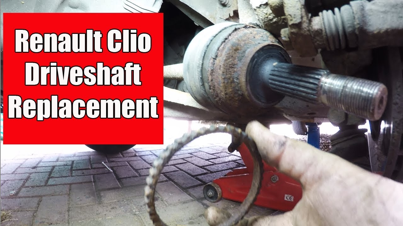 Renault Clio 1 2 16v 2004 Drive Shaft Replacement And ABS Reluctor Ring