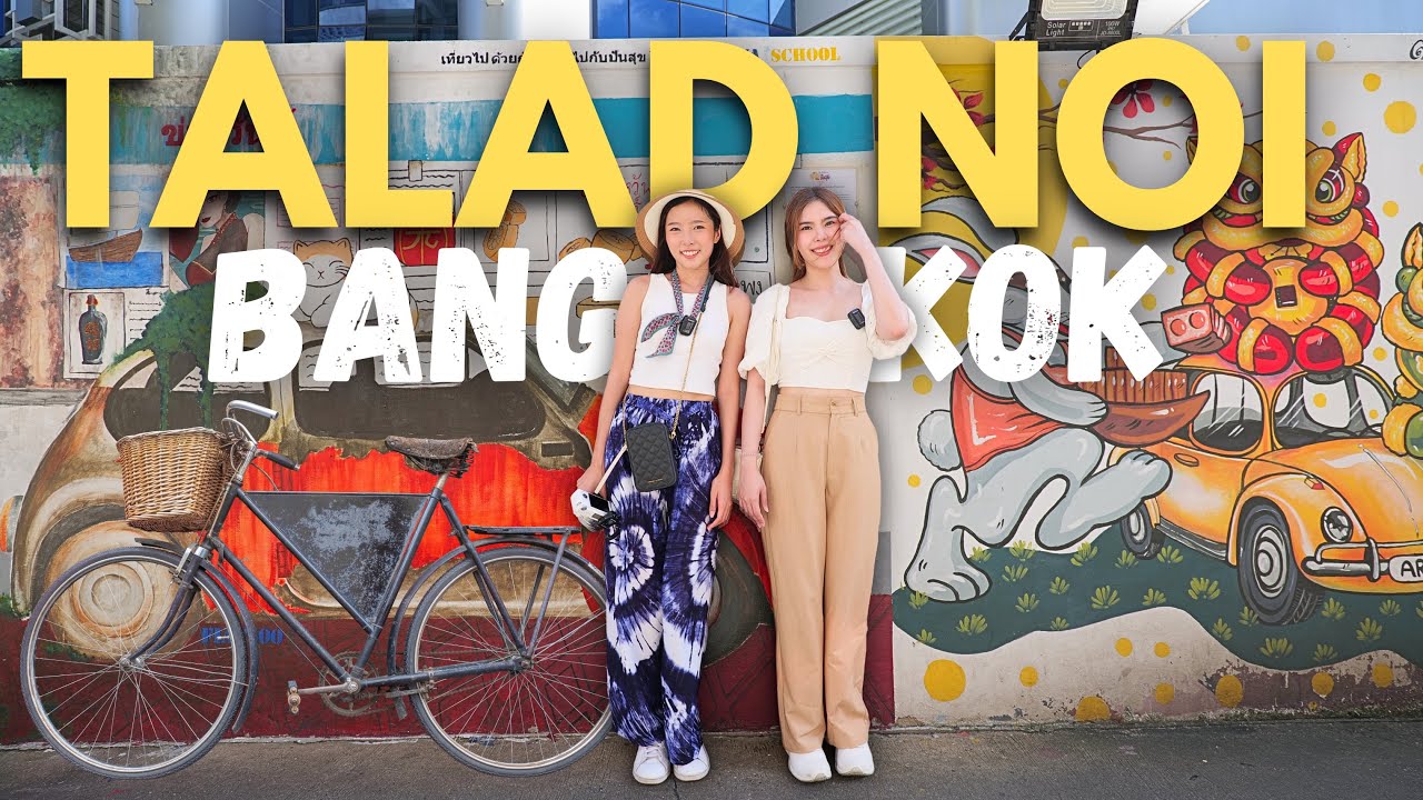 Bangkok's Oldest Neighborhood - Talad Noi - Hidden alleys, Street Art, Good old cafes🇹🇭