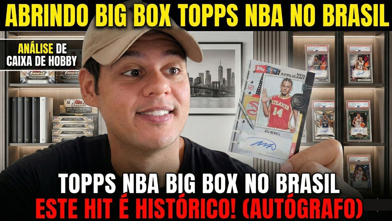 ABRINDO 3 BIG BOX NBA 25-2026 NO BRASIL 2 HITS JÁ NOS PRIMEIROS!