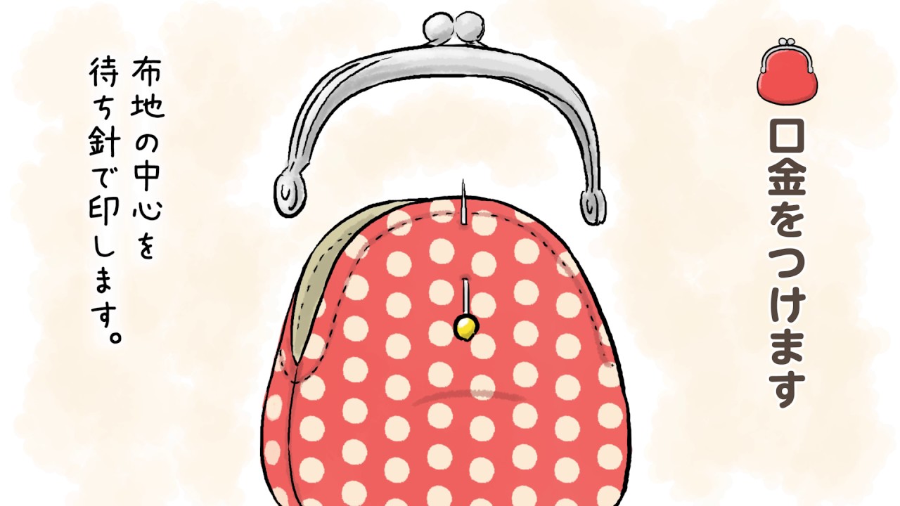 【ぷんぷく堂】がまぐちの作り方　ぷんぷく流