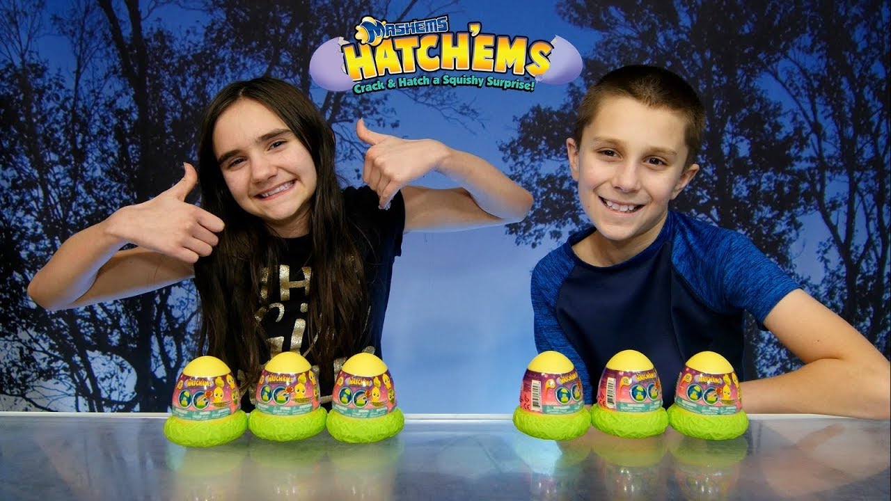 MASHEMS HATCHEMS SQUISHY SURPRISE CHICKS THAT GROW!