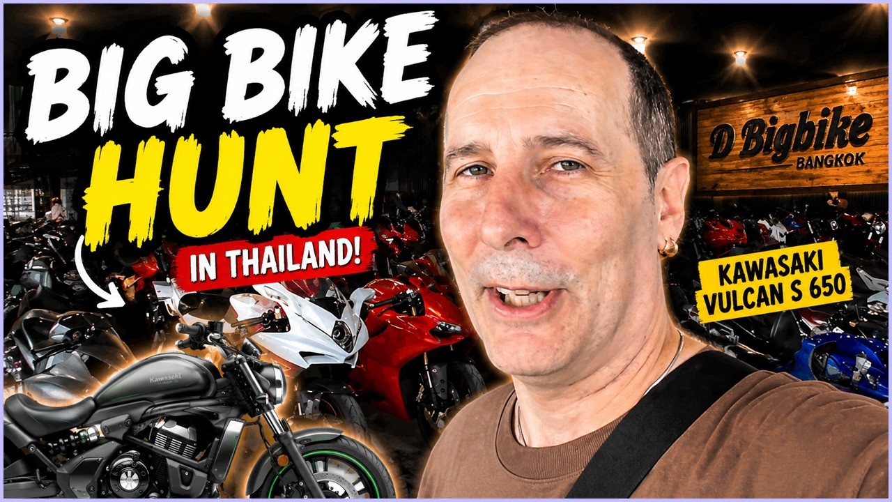 Looking at big bikes in Thailand (มองไปที่จักรยานขนาดใหญ่ในเมืองไทย)