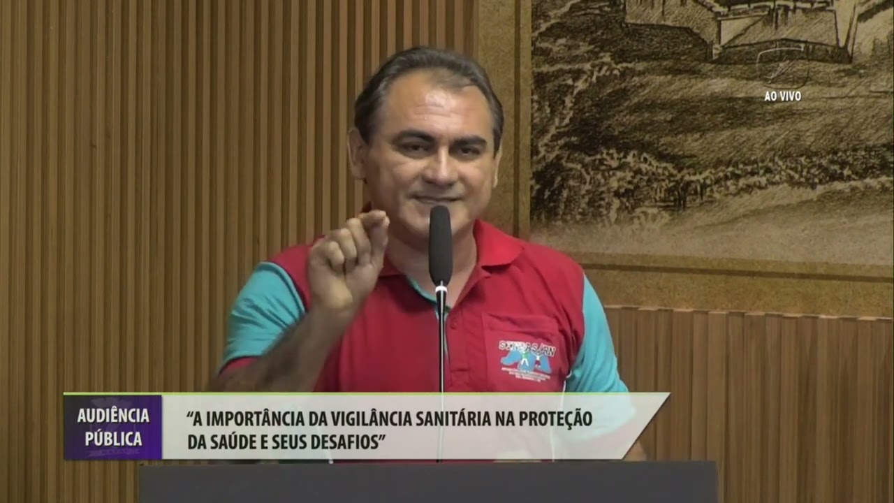 FALA DO PRESIDENTE DO SINDAS NA AUDIÊNCIA PÚBLICA NA CÂMARA DE VEREADORES DE NATAL DIA 09-08-2024