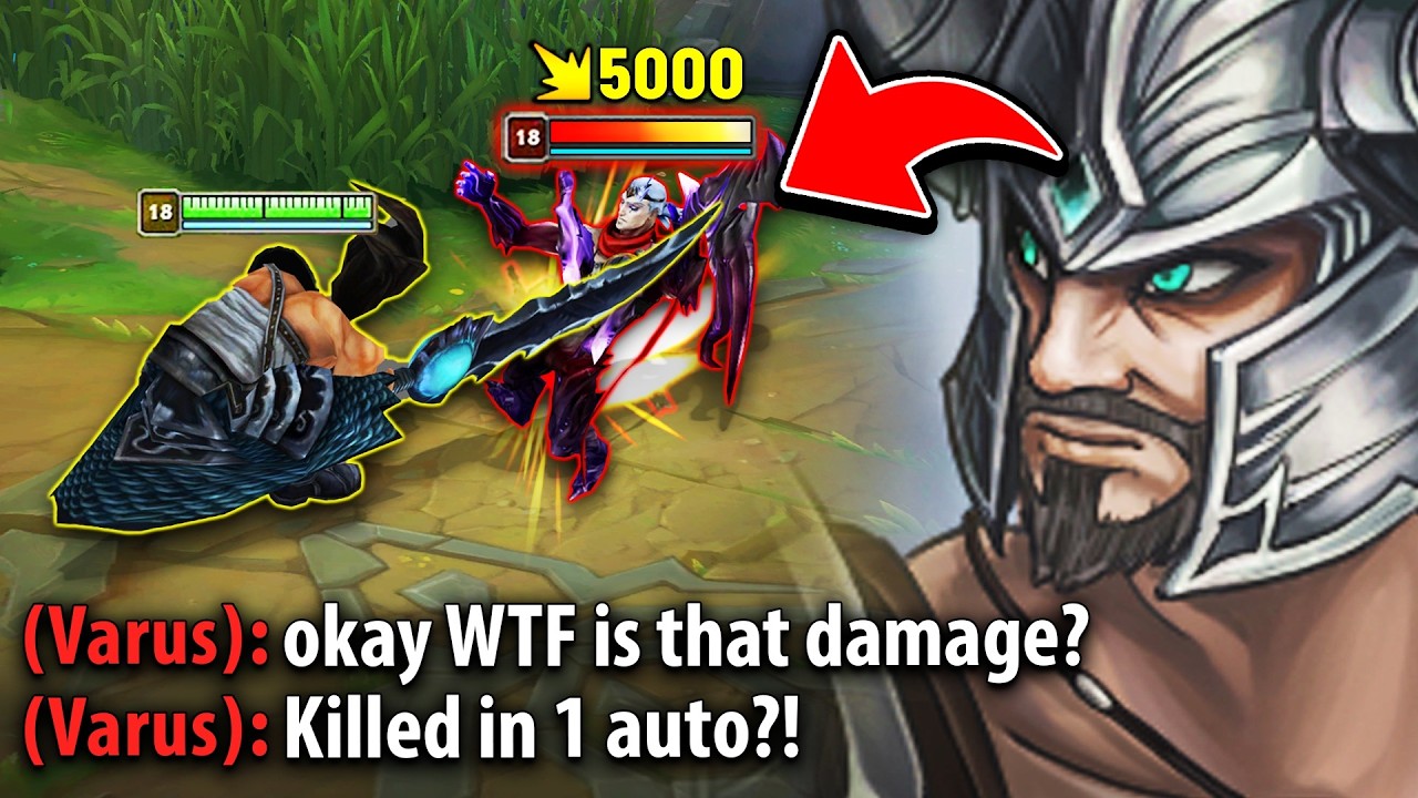 This is what the Rank 1 Tryndamere does to challenger players... (HILARIOUS ONE SHOTS)