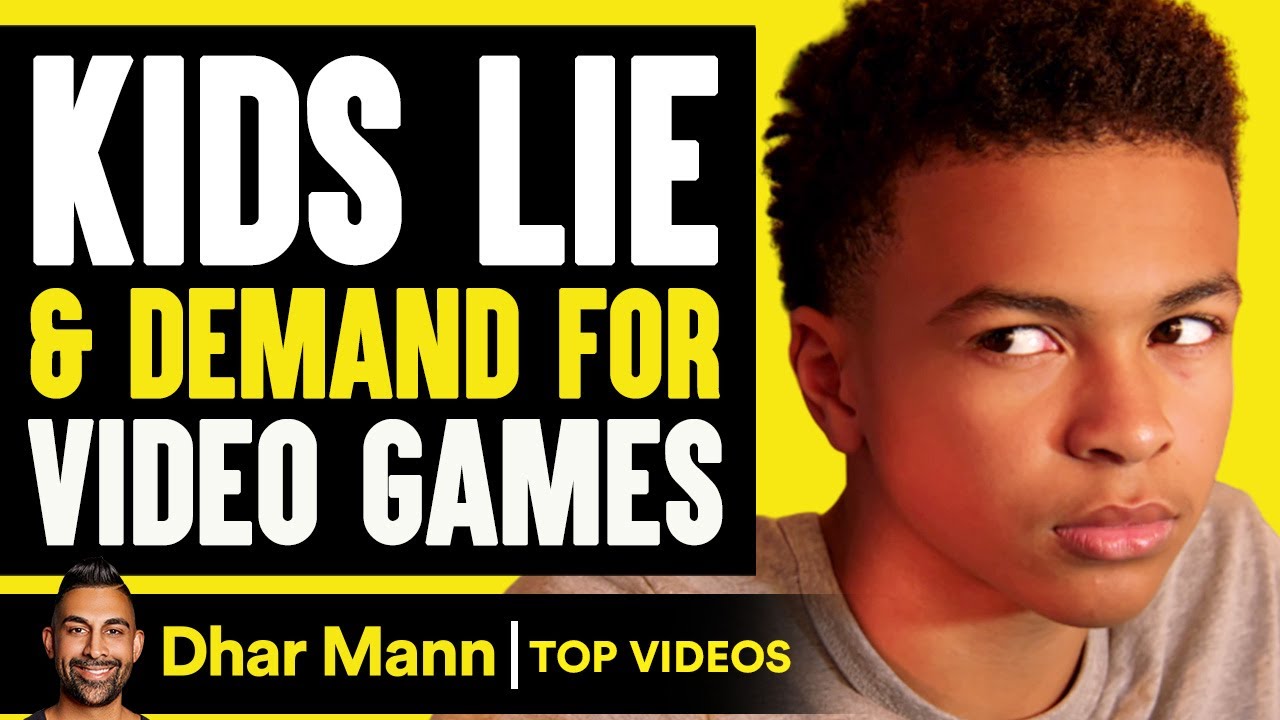 Kids Lie & Demand For Video Games | Dhar Mann