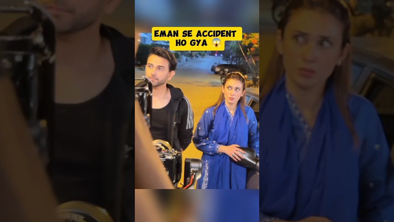 Naqaab Episode 49,50 Bilal Eman Accident Scene Shooting BTS#naqaab#eman#shorts